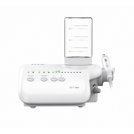 Woodpecker DTE-D7 LED - автономный ультразвуковой скалер с фиброоптикой, 8 насадок в комплекте