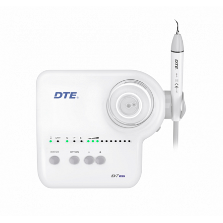 Woodpecker DTE-D7 LED - автономный ультразвуковой скалер с фиброоптикой, 8 насадок в комплекте