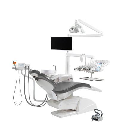 Miglionico NT — стоматологическая установка с верхней подачей инструментов