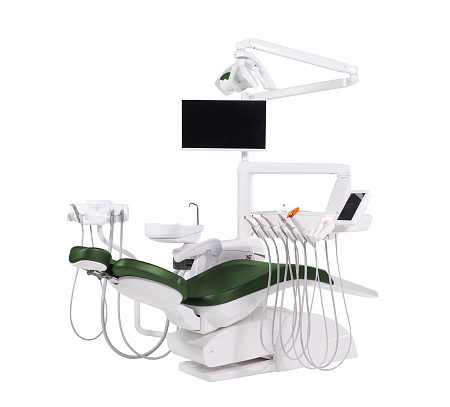 Miglionico NT P — стоматологическая установка с нижней подачей инструментов