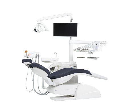 Miglionico NG — стоматологическая установка с верхней подачей инструментов