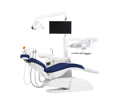 Miglionico NG — стоматологическая установка с верхней подачей инструментов